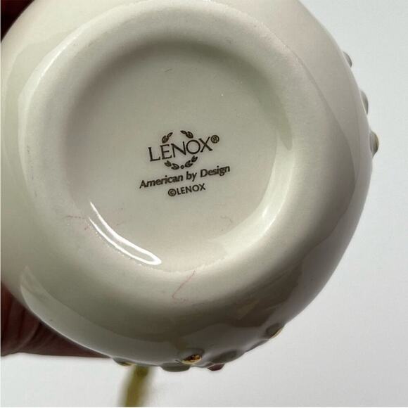 Bundle of 2 Lenox Christmas Porcelain Ornaments Angel & Snowman - Picture 12 of 13